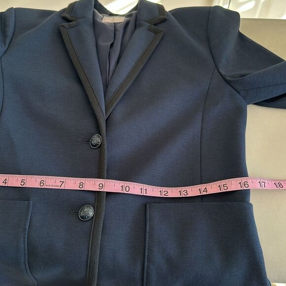 Gap Women’s The Academy Blazer Navy Preppy Career Blazer - Size 2 - Picture 10 of 14
